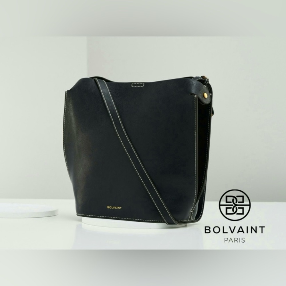 NWT Bolvaint - The Delphine Shoulder Bag in Black, with authentication